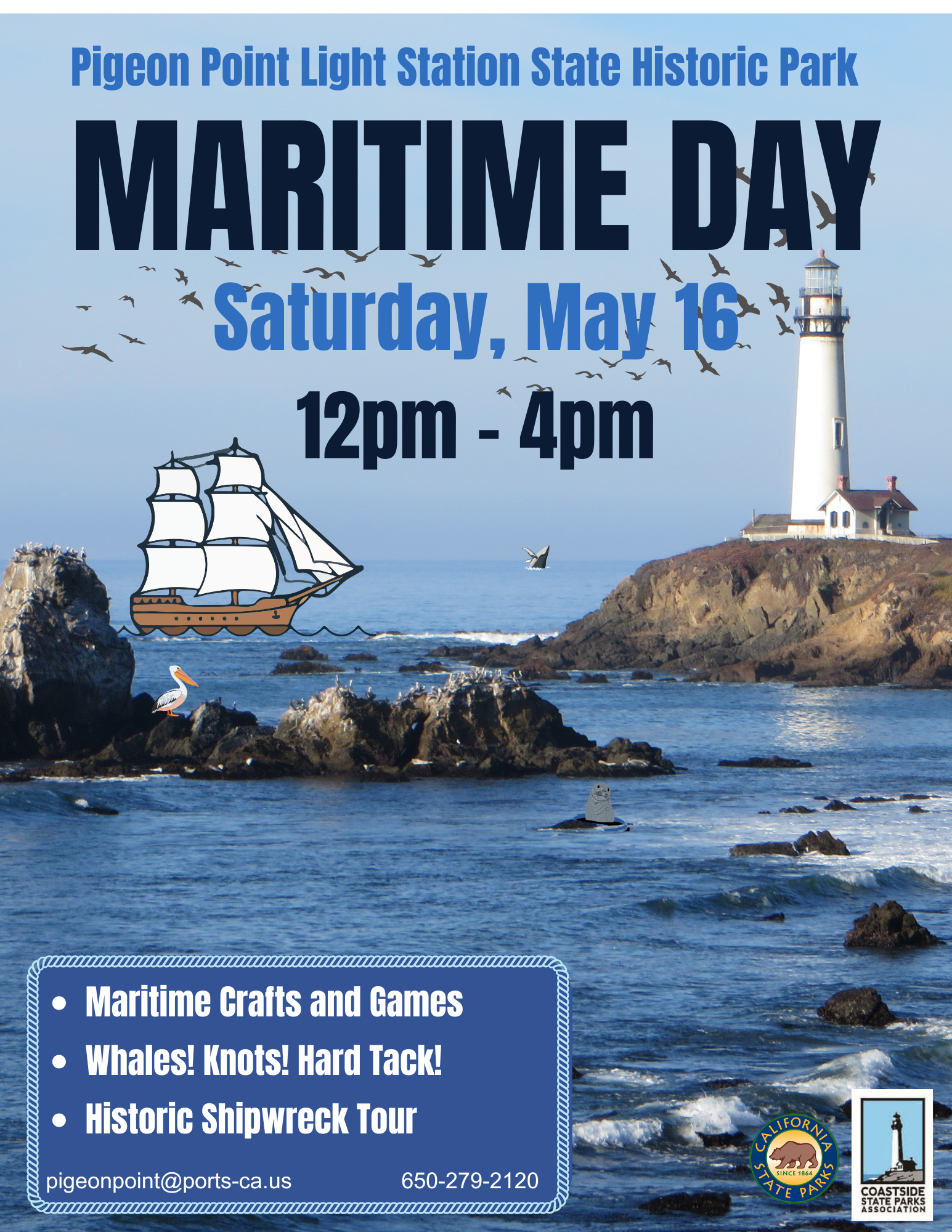 Flyer with information about Maritime Day Flyer with information about Maritime Day